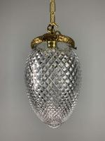 Edwardian Cut Glass Crystal Pendant Ceiling Light, Rewired (4 of 6) Edwardian Cut Glass Crystal Pendant Ceiling Light, Rewired (4 of 6)
