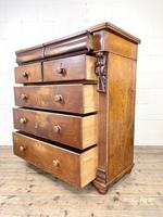 Large Victorian Oak & Mahogany Chest of Drawers (9 of 10) Large Victorian Oak & Mahogany Chest of Drawers (9 of 10)