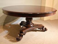 William IV Large Circular Breakfast / Dining Table (7 of 8) William IV Large Circular Breakfast / Dining Table (7 of 8)