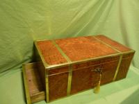 Exceptional FULLY Brass Bound Amboyna Writing Box c.1850 (8 of 15) Exceptional FULLY Brass Bound Amboyna Writing Box c.1850 (8 of 15)