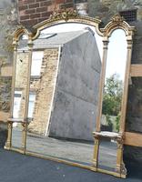 Large Impressive 19th Century Gilt Overmantle Mirror by C Nossotti (3 of 16) Large Impressive 19th Century Gilt Overmantle Mirror by C Nossotti (3 of 16)