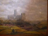 Oil Painting Train Passing Durham Cathedral (9 of 10) Oil Painting Train Passing Durham Cathedral (9 of 10)