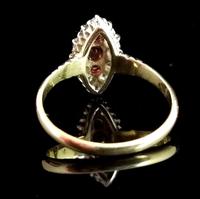 Victorian Ruby & Diamond Navette Ring (6 of 14) Victorian Ruby & Diamond Navette Ring (6 of 14)