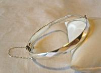 Vintage Sterling Silver Bangle 1971 Silver Fancy Bracelet 7" Length 19.6 Grams (6 of 11) Vintage Sterling Silver Bangle 1971 Silver Fancy Bracelet 7" Length 19.6 Grams (6 of 11)
