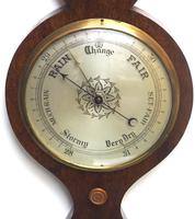 Good Mahogany 5 Glass Barometer Thermometer with Onion Top (5 of 10) Good Mahogany 5 Glass Barometer Thermometer with Onion Top (5 of 10)