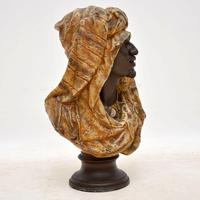 Antique Bronzed Spelter Bust of a Moorish Man (3 of 10) Antique Bronzed Spelter Bust of a Moorish Man (3 of 10)