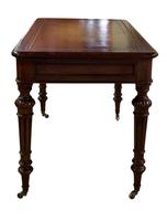 Good Victorian Mahogany Writing Table (3 of 6) Good Victorian Mahogany Writing Table (3 of 6)
