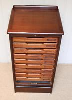 Mahogany Tambour Front Filing Cabinet (8 of 10) Mahogany Tambour Front Filing Cabinet (8 of 10)