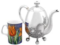 Chinese Export Silver Three Piece Tea Service - Antique c.1920 (4 of 15) Chinese Export Silver Three Piece Tea Service - Antique c.1920 (4 of 15)