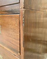 Antique Military Campaign Teak Chest of Drawers (11 of 21) Antique Military Campaign Teak Chest of Drawers (11 of 21)