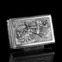 Rare Antique Georgian Solid Silver Mazeppa Snuff Box - Edward Smith 1836 (14 of 23) Rare Antique Georgian Solid Silver Mazeppa Snuff Box - Edward Smith 1836 (14 of 23)