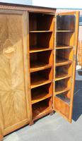 1940s Walnut 3 Door Wardrobe with Inlay Detailing. (2 of 7) 1940s Walnut 3 Door Wardrobe with Inlay Detailing. (2 of 7)