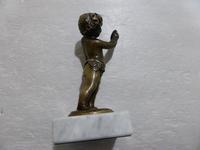 Small Bronze Putti Desk Ornament. 18th Century (3 of 6) Small Bronze Putti Desk Ornament. 18th Century (3 of 6)