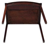 19th Century Mahogany Bow Front Writing Desk Dressing Table (4 of 6) 19th Century Mahogany Bow Front Writing Desk Dressing Table (4 of 6)