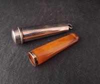 Antique cigar smokers set, silver, Amber and gold (5 of 11) Antique cigar smokers set, silver, Amber and gold (5 of 11)