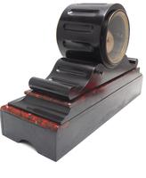Great French Slate Mantel Clock Drum Case 8 Day Striking Mantle Clock (11 of 11) Great French Slate Mantel Clock Drum Case 8 Day Striking Mantle Clock (11 of 11)