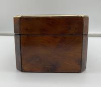 Victorian Burr Cedar Glove Box Cross Banded in Tulipwood (6 of 13) Victorian Burr Cedar Glove Box Cross Banded in Tulipwood (6 of 13)