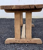 Large French Rustic Bleached Oak Farmhouse Dining Table (17 of 36) Large French Rustic Bleached Oak Farmhouse Dining Table (17 of 36)