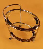 Original 1930s Art Deco Chrome & Mirror Modernist Cocktail Trolley (3 of 7) Original 1930s Art Deco Chrome & Mirror Modernist Cocktail Trolley (3 of 7)
