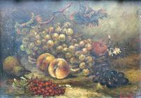 Small Original 19th Century Fruit Still Life Oil on Copper Painting (6 of 12) Small Original 19th Century Fruit Still Life Oil on Copper Painting (6 of 12)