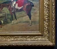19thC English School - Horse & Hound Country landscape Oil Painting (3 of 11) 19thC English School - Horse & Hound Country landscape Oil Painting (3 of 11)