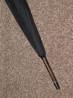 Antique Mother of Pearl Black Canopy Parasol -18 Carat GP W/Vacant Cartouche (6 of 15) Antique Mother of Pearl Black Canopy Parasol -18 Carat GP W/Vacant Cartouche (6 of 15)