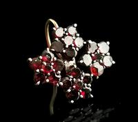 Antique Victorian Bohemian Garnet Flower Earrings, 9ct Gold (11 of 11) Antique Victorian Bohemian Garnet Flower Earrings, 9ct Gold (11 of 11)