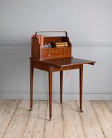 George III mahogany ladies writing desk or 'cheveret' (2 of 9) George III mahogany ladies writing desk or 'cheveret' (2 of 9)