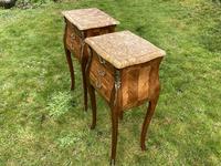 Pair of marquetry bedside tables (5 of 5) Pair of marquetry bedside tables (5 of 5)