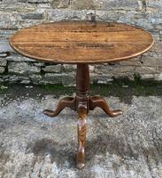 Large Georgian Oak Tilt Top Occasional Table (21 of 21) Large Georgian Oak Tilt Top Occasional Table (21 of 21)