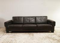 1970’s Danish Leather 3 Seat Sofa (3 of 6) 1970’s Danish Leather 3 Seat Sofa (3 of 6)
