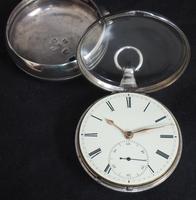 Antique Silver Pair Case Pocket Watch Fusee Escapement Key Wind Enamel Dial John Bernard London Liverpool (7 of 12) Antique Silver Pair Case Pocket Watch Fusee Escapement Key Wind Enamel Dial John Bernard London Liverpool (7 of 12)