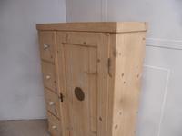Victorian Tall Antique Pine 4 Drawer Kitchen Storage Cupboard to wax / paint (2 of 12) Victorian Tall Antique Pine 4 Drawer Kitchen Storage Cupboard to wax / paint (2 of 12)