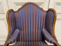 Comfortable French Wing Armchair (8 of 15) Comfortable French Wing Armchair (8 of 15)