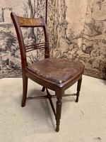 Set of Four Regency Rosewood Chairs with Cross Stretchers (2 of 8) Set of Four Regency Rosewood Chairs with Cross Stretchers (2 of 8)