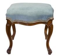 Victorian Walnut Stool on Cabriole Legs (4 of 5) Victorian Walnut Stool on Cabriole Legs (4 of 5)