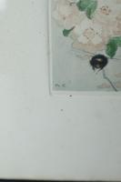 Scottish Arts & Crafts, Katharine Cameron RWS ARE RE (1874 - 1965) Bees & Apple Blossom coloured etching c.1906 (10 of 17) Scottish Arts & Crafts, Katharine Cameron RWS ARE RE (1874 - 1965) Bees & Apple Blossom coloured etching c.1906 (10 of 17)