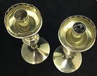 Pair of Brass Gothic Revival / Altar / Church / Ecclesiastical Candlesticks (5 of 5) Pair of Brass Gothic Revival / Altar / Church / Ecclesiastical Candlesticks (5 of 5)