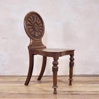 19th Century William IV Elm & Burr Elm Hall Chair (14 of 14) 19th Century William IV Elm & Burr Elm Hall Chair (14 of 14)
