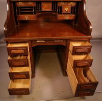 Good Oak Roll Top Desk by Maples London (12 of 12) Good Oak Roll Top Desk by Maples London (12 of 12)