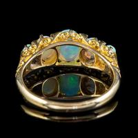 Antique Edwardian Opal Five Stone Ring 18ct Gold Dated 1908 (3 of 6) Antique Edwardian Opal Five Stone Ring 18ct Gold Dated 1908 (3 of 6)