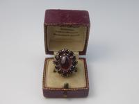 Vintage Gold & Garnet Cluster Ring (6 of 8) Vintage Gold & Garnet Cluster Ring (6 of 8)