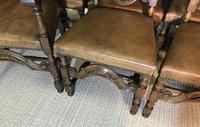 Quality Set of Eight Carolean Style Oak Dining Chairs (13 of 22) Quality Set of Eight Carolean Style Oak Dining Chairs (13 of 22)