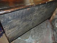 Early Oak Paneled Front Coffer (7 of 7) Early Oak Paneled Front Coffer (7 of 7)