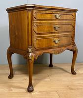 Shaped Walnut Three Drawer Table - Waring & Gillow (4 of 12) Shaped Walnut Three Drawer Table - Waring & Gillow (4 of 12)