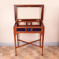 Fine Quality Edwardian Inlaid Mahogany Bijouterie Display Table (5 of 18) Fine Quality Edwardian Inlaid Mahogany Bijouterie Display Table (5 of 18)