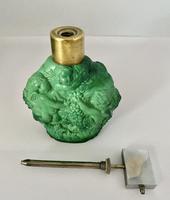 Rare Art Deco Heinrich Hoffmann Glass Malachite Perfume Spray & Tray (12 of 15) Rare Art Deco Heinrich Hoffmann Glass Malachite Perfume Spray & Tray (12 of 15)