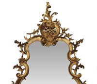 Rare Pair of 19th Century Pier Giltwood Mirrors in the Rococo Manner (3 of 4) Rare Pair of 19th Century Pier Giltwood Mirrors in the Rococo Manner (3 of 4)
