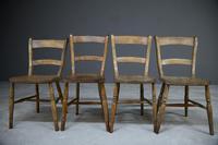 4 Rustic Elm Country Kitchen Chairs (2 of 14) 4 Rustic Elm Country Kitchen Chairs (2 of 14)