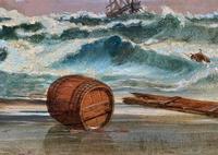 Large Spectacular 19th Century British Seascape Oil Painting - Shipwreck in Rough Seas! (8 of 13) Large Spectacular 19th Century British Seascape Oil Painting - Shipwreck in Rough Seas! (8 of 13)